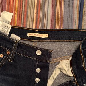 Levi's Dark Blue Flare Jeans